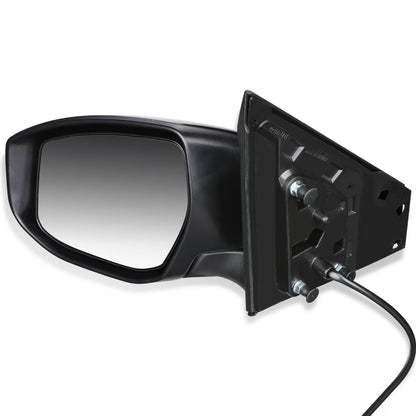 RETROVISOR MIRROR - OEM - 13-15 NISSAN SENTRA - POWERED - TEXTURED - BLACK - LEFT