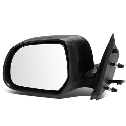 RETROVISOR MIRROR - OEM - 12-14 NISSAN VERSA 4-DR - POWERED - FOLDING - TEXTURED - BLACK - LEFT