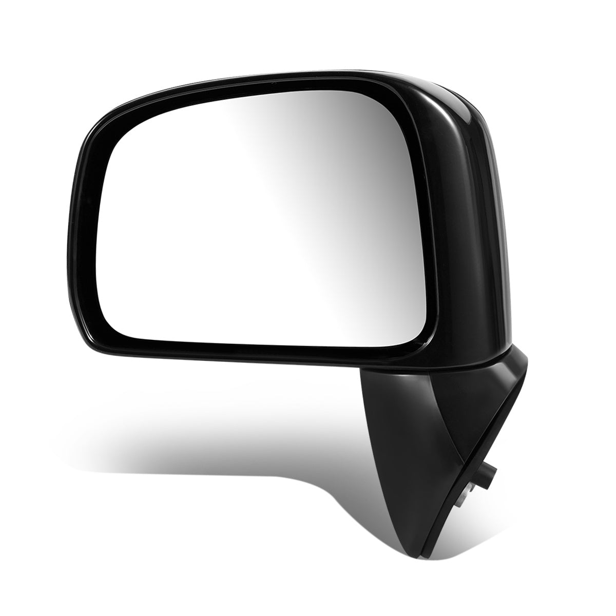 RETROVISOR MIRROR - OEM - 07-11 NISSAN VERSA 4-DR - MANUAL - FOLDING - BLACK MATERIAL - LEFT