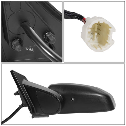 RETROVISOR MIRROR - OEM - 13-20 NISSAN NV200 - POWERED - HEATED - FOLDING - TEXTURED - BLACK - LEFT