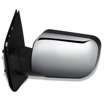 RETROVISOR MIRROR - OEM - 11-15 NISSAN TITAN - POWERED - CHROME - LEFT