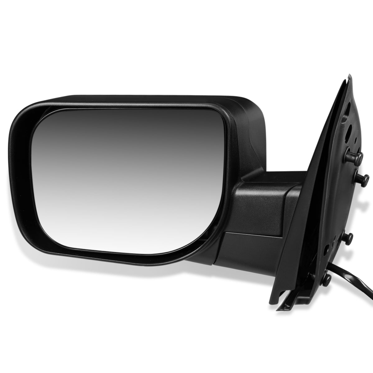 RETROVISOR MIRROR - OEM - 11-15 NISSAN TITAN - POWERED - TEXTURED - BLACK - LEFT