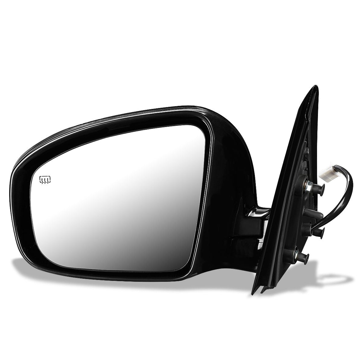 RETROVISOR MIRROR - OEM - 13-16 NISSAN PATHFINDER - POWERED - HEATED - TEXTURED - BLACK - LEFT
