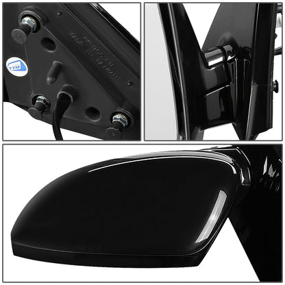 RETROVISOR MIRROR - OEM - 13-16 NISSAN PATHFINDER - POWERED - HEATED - TEXTURED - BLACK - LEFT