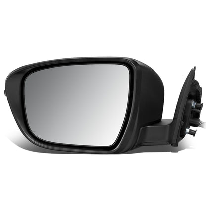 RETROVISOR MIRROR - OEM - 14-16 NISSAN ROGUE - POWERED - W/ SIGNAL - FOLDING - BLACK MATERIAL - LEFT