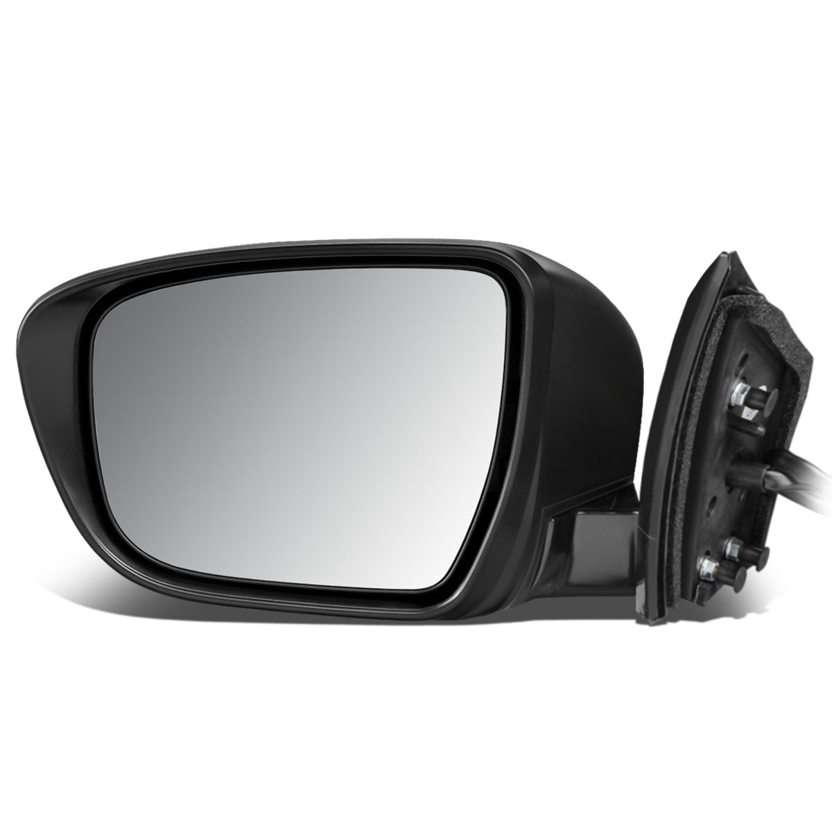 RETROVISOR MIRROR - OEM - 15-18 NISSAN MURANO - POWERED - W/ SIGNAL - FOLDING - BLACK MATERIAL - LEFT