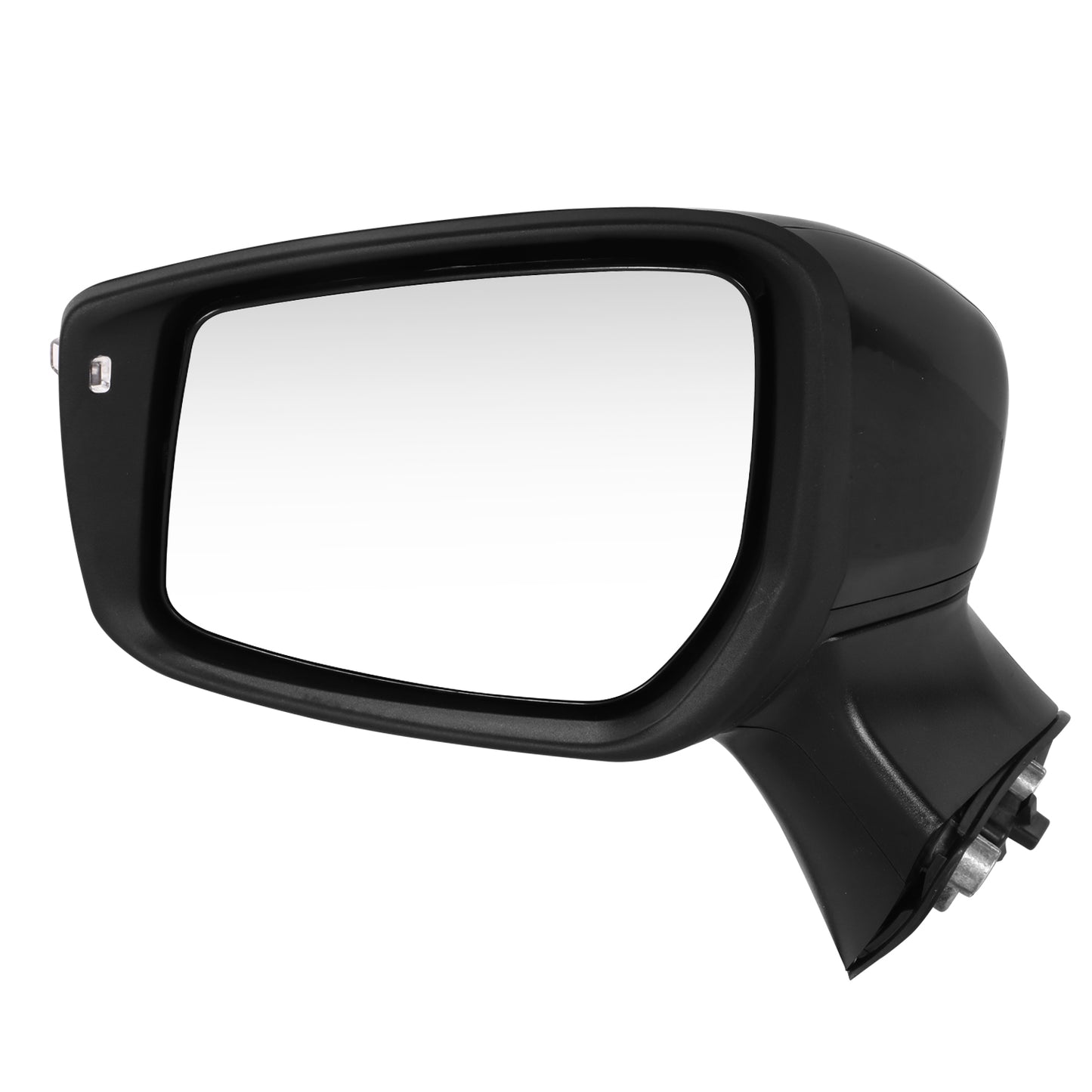 RETROVISOR MIRROR - OE STYLE - NISSAN VERSA 15-19 - WITH POWER WITH SIGNAL - DRIVER SIDE - PAINT TO MATCH - BLACK