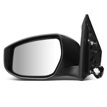 RETROVISOR MIRROR - OEM - 13-15 NISSAN SENTRA - POWERED - W/ SIGNAL LIGHT - FOLDING - BLACK MATERIAL - LEFT