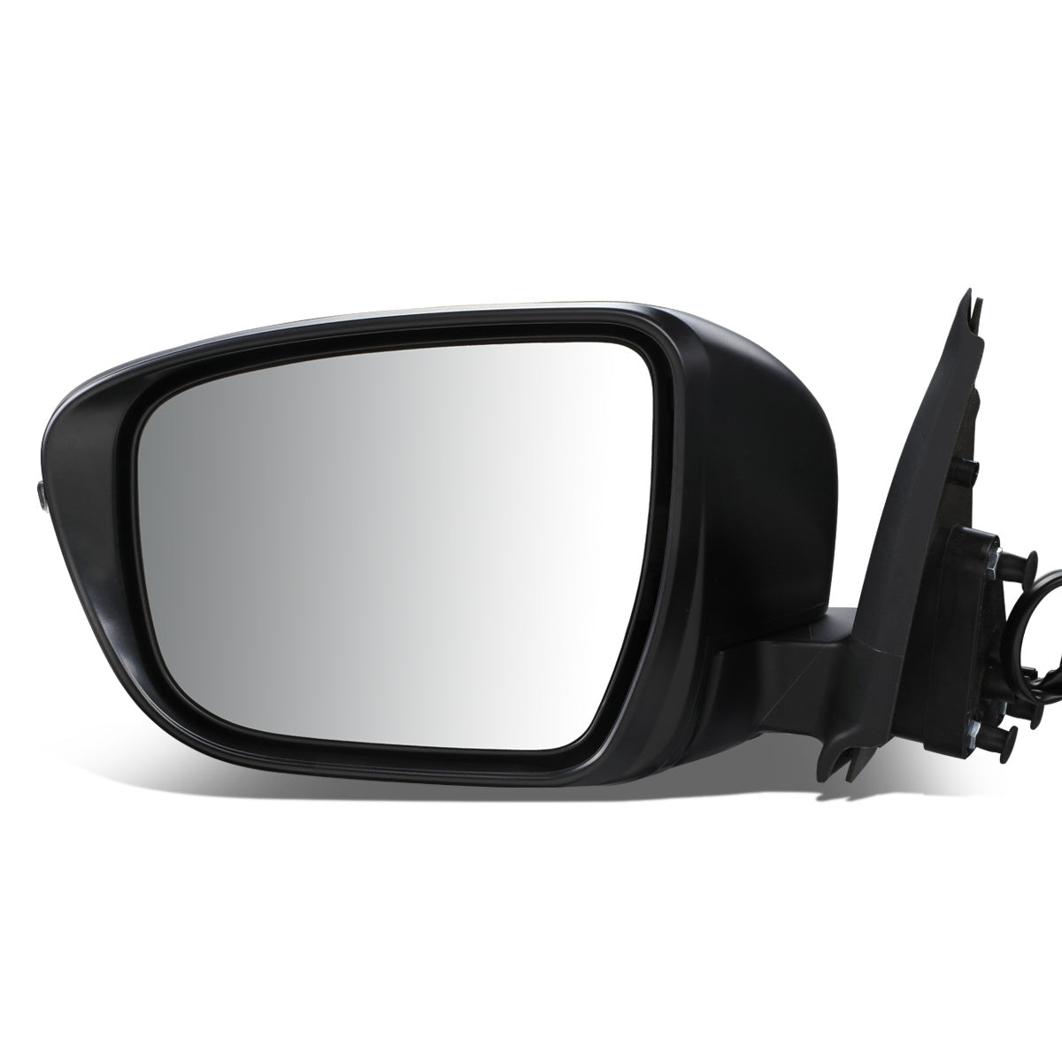 RETROVISOR MIRROR - OEM - 11-12 NISSAN JUKE - POWERED - W/ SIGNAL LIGHT - FOLDING - BLACK MATERIAL - LEFT