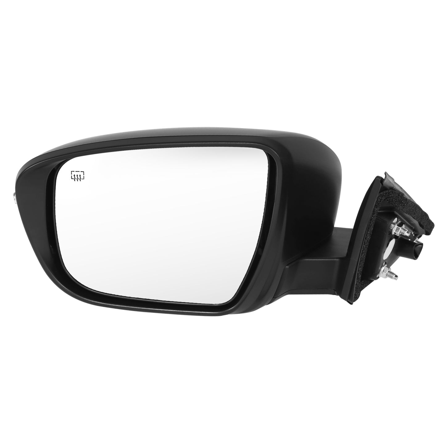 RETROVISOR MIRROR - OE STYLE - NISSAN ROGUE 14-16 - WITH POWER WITH HEATED WITH SIGNAL WITH CAMERA - DRIVER SIDE - PAINT TO MATCH - BLACK