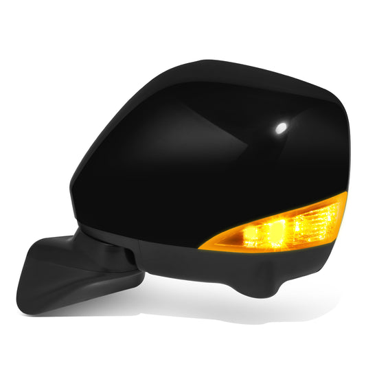 RETROVISOR MIRROR - OE STYLE - NISSAN QUEST 11-14 - WITH POWER WITH HEATED WITH BLIND SPOT WITH CAMERA WITH MEMORY - DRIVER SIDE - PAINT TO MATCH - BLACK