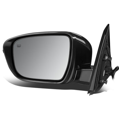 RETROVISOR MIRROR - OEM - 13-16 NISSAN PATHFINDER - POWERED - HEATED - W/ SIGNAL LIGHT - FOLDING - BLACK MATERIAL - LEFT