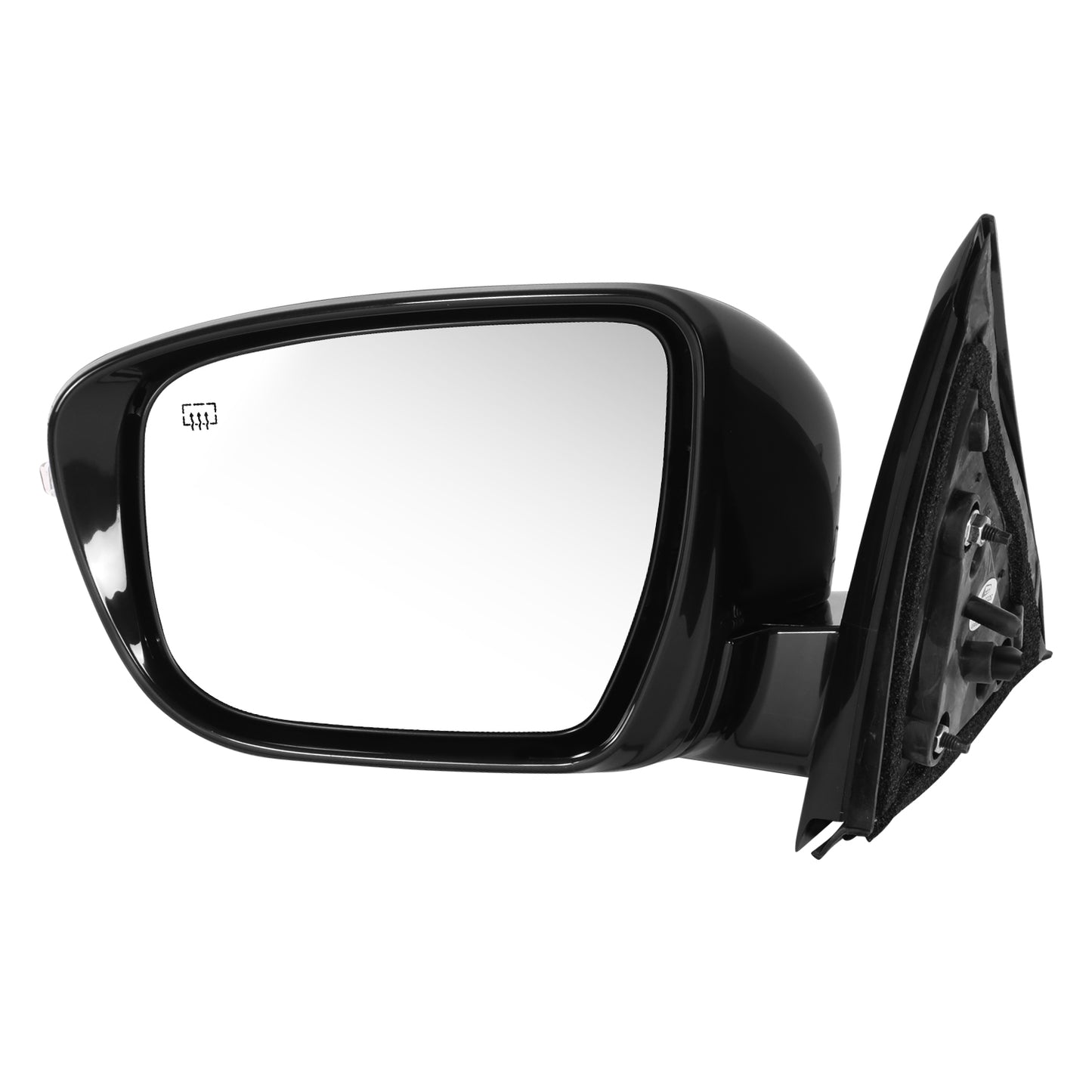 RETROVISOR MIRROR - OE STYLE - NISSAN PATHFINDER 17 - WITH POWER WITH HEATED WITH CAMERA - DRIVER SIDE - PAINT TO MATCH - BLACK