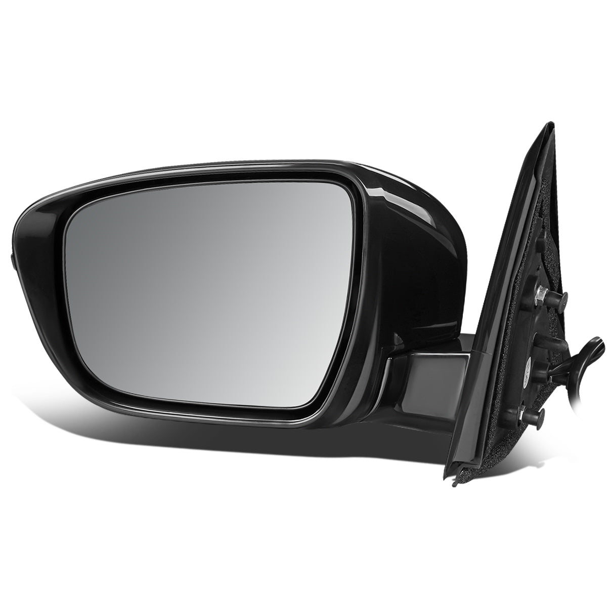 RETROVISOR MIRROR - OEM - 13-16 NISSAN PATHFINDER - POWERED - W/ SIGNAL LIGHT - FOLDING - BLACK MATERIAL - LEFT