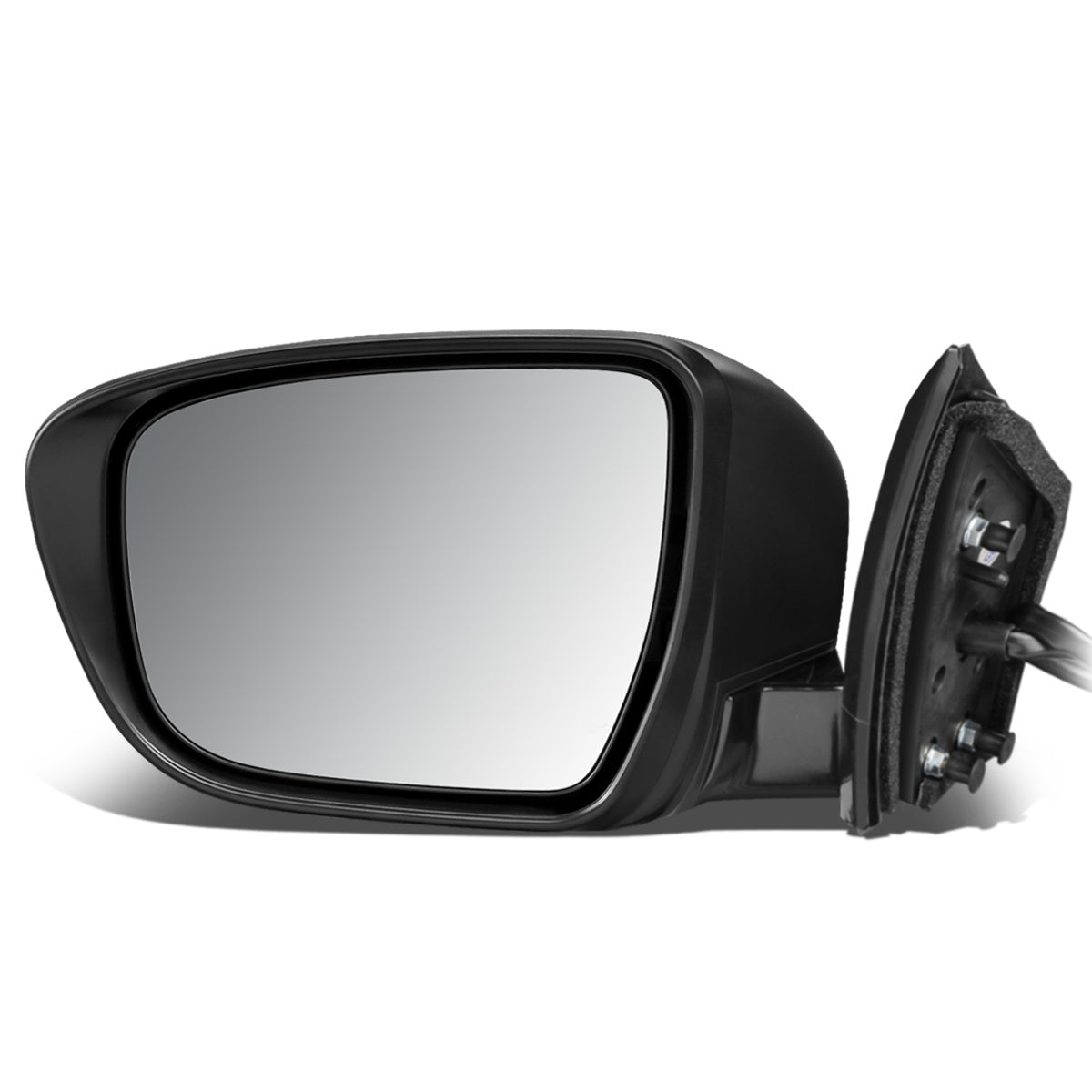RETROVISOR MIRROR - OEM - 15-18 NISSAN MURANO - POWERED - W/ SIGNAL LIGHT - FOLDING - BLACK MATERIAL - LEFT