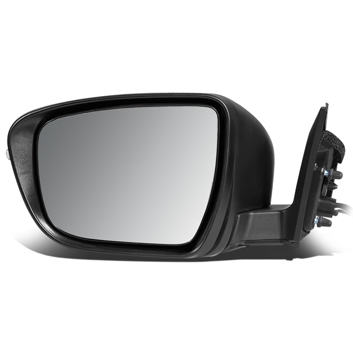 RETROVISOR MIRROR - OEM - 14-16 NISSAN ROGUE - POWERED - W/ SIGNAL LIGHT - FOLDING - BLACK MATERIAL - LEFT