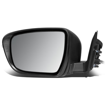 RETROVISOR MIRROR - OEM - 14-16 NISSAN ROGUE - POWERED - W/ SIGNAL LIGHT - FOLDING - BLACK MATERIAL - LEFT