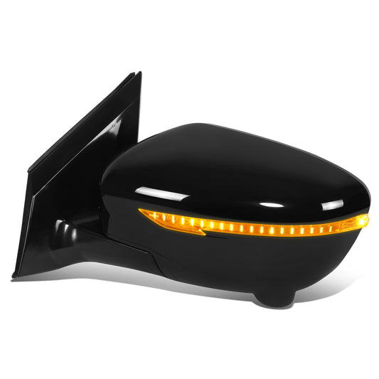 RETROVISOR MIRROR - OE STYLE - NISSAN MURANO 16-24 - WITH POWER WITH HEATED WITH SIGNAL WITH MEMORY - DRIVER SIDE - PAINT TO MATCH - BLACK