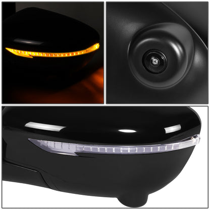 RETROVISOR MIRROR - OE STYLE - NISSAN MURANO 16-24 - WITH POWER WITH HEATED WITH SIGNAL WITH MEMORY - DRIVER SIDE - PAINT TO MATCH - BLACK