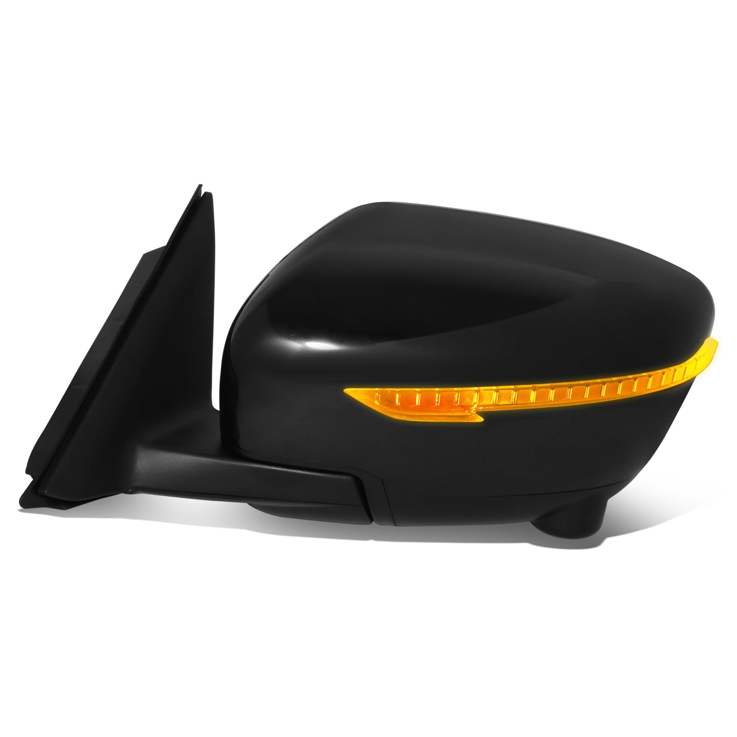 RETROVISOR MIRROR - OE STYLE - NISSAN ROGUE 2017-2020 - WITH POWER WITH HEATED WITH SIGNAL WITH CAMERA - DRIVER LEFT SIDE - BLACK