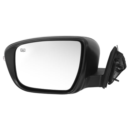 RETROVISOR MIRROR - OE STYLE - NISSAN ROGUE 2017-2020 - WITH POWER WITH HEATED WITH SIGNAL WITH CAMERA - DRIVER LEFT SIDE - BLACK