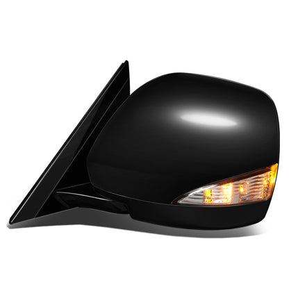 RETROVISOR MIRROR - OEM - 16+ NISSAN TITAN, ARMADA - POWERED - HEATED - W/ SIGNAL LIGHT - POWER FOLDING - TEXTURED - BLACK - LEFT