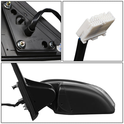 RETROVISOR MIRROR - OEM - 16+ NISSAN TITAN, ARMADA - POWERED - HEATED - W/ SIGNAL LIGHT - POWER FOLDING - TEXTURED - BLACK - LEFT