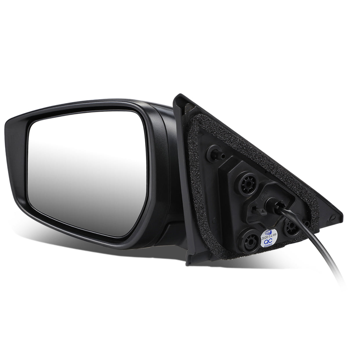 RETROVISOR MIRROR - OEM - 18-20 NISSAN KICKS - POWERED - FOLDING - TEXTURED - BLACK - LEFT
