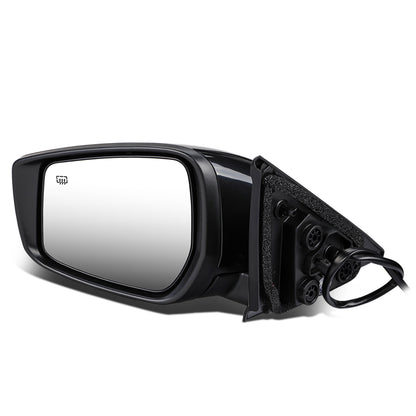 RETROVISOR MIRROR - OEM - 18-20 NISSAN KICKS - POWERED - HEATED - FOLDING - BLACK MATERIAL - LEFT