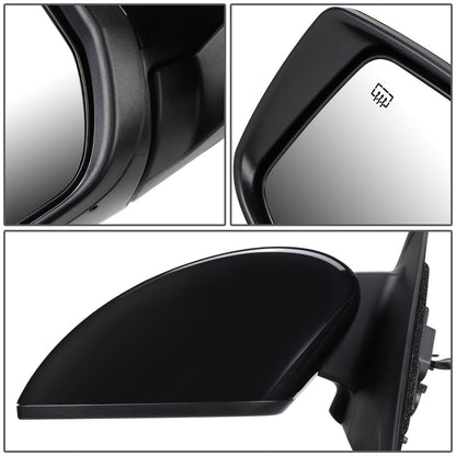 RETROVISOR MIRROR - OEM - 18-20 NISSAN KICKS - POWERED - HEATED - FOLDING - BLACK MATERIAL - LEFT