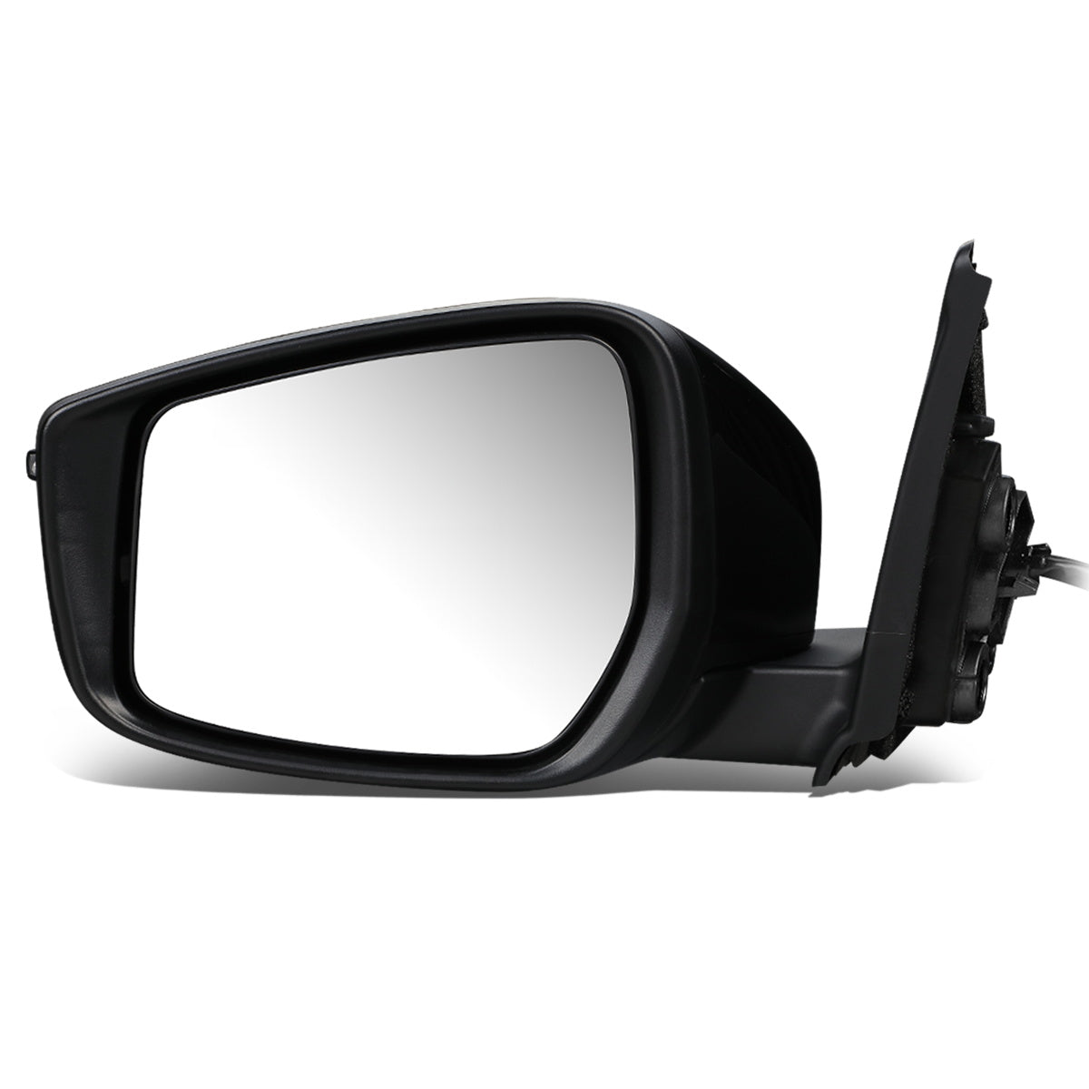 RETROVISOR MIRROR - OEM - 18-20 NISSAN KICKS - POWERED - HEATED - W/ SIGNAL LIGHT - W/ CAMERA - FOLDING - BLACK MATERIAL - LEFT