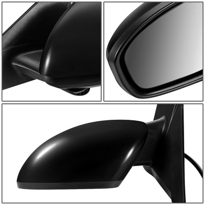 RETROVISOR MIRROR - OEM - 19+ NISSAN ALTIMA 4-DR - POWERED - FOLDING - TEXTURED - BLACK MATERIAL - LEFT