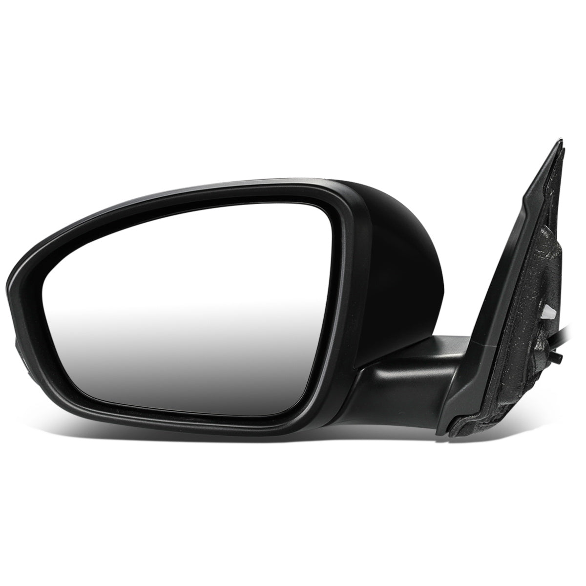 RETROVISOR MIRROR - OEM - 19+ NISSAN ALTIMA 4-DR - POWERED - HEATED - W/ SIGNAL LIGHT - FOLDING - TEXTURED - BLACK MATERIAL - LEFT