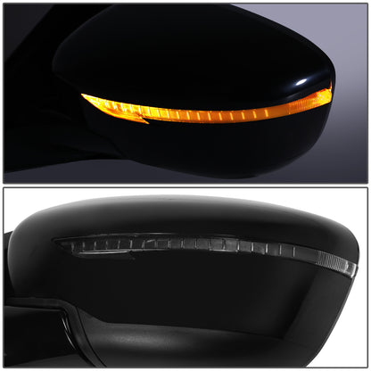 RETROVISOR MIRROR - OE STYLE - NISSAN PATHFINDER 18-20 - WITH POWER WITH SIGNAL - DRIVER SIDE - PAINT TO MATCH - BLACK