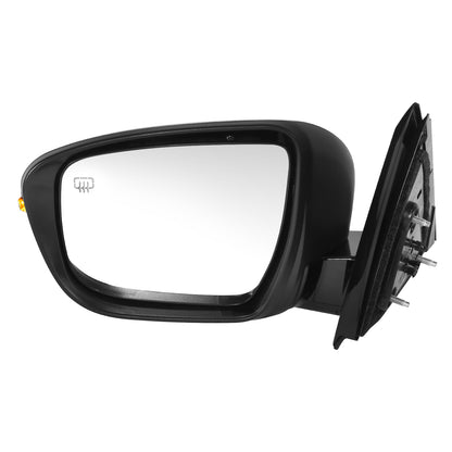 RETROVISOR MIRROR - OE STYLE - NISSAN PATHFINDER 18-20 - WITH POWER WITH HEATED WITH SIGNAL - DRIVER SIDE - PAINT TO MATCH - BLACK