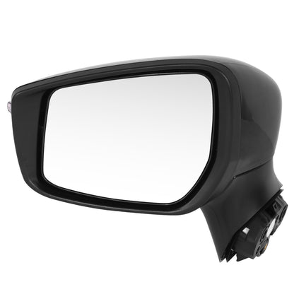 RETROVISOR MIRROR - OE STYLE - NISSAN VERSA 20-24 - WITH POWER WITH HEATED WITH SIGNAL - DRIVER SIDE - PAINT TO MATCH - BLACK
