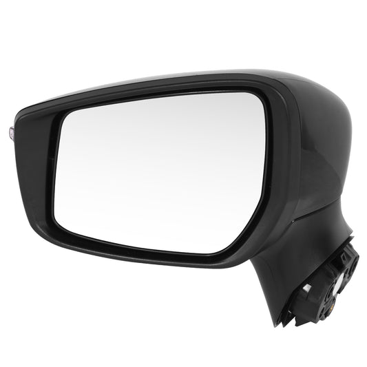 RETROVISOR MIRROR - OE STYLE - NISSAN VERSA 20-24 - WITH POWER WITH HEATED WITH SIGNAL - DRIVER SIDE - PAINT TO MATCH - BLACK