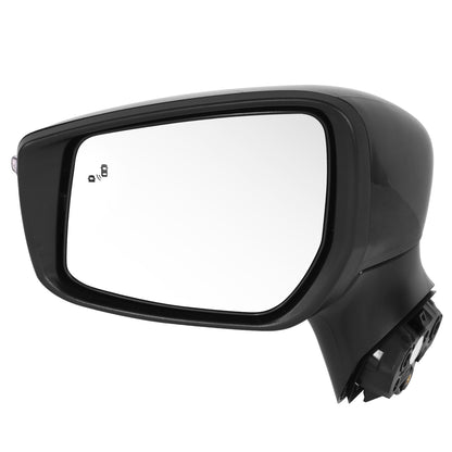 RETROVISOR MIRROR - OE STYLE - NISSAN VERSA 20-24 - WITH POWER WITH HEATED WITH SIGNAL WITH BLIND SPOT - DRIVER SIDE - PAINT TO MATCH - BLACK
