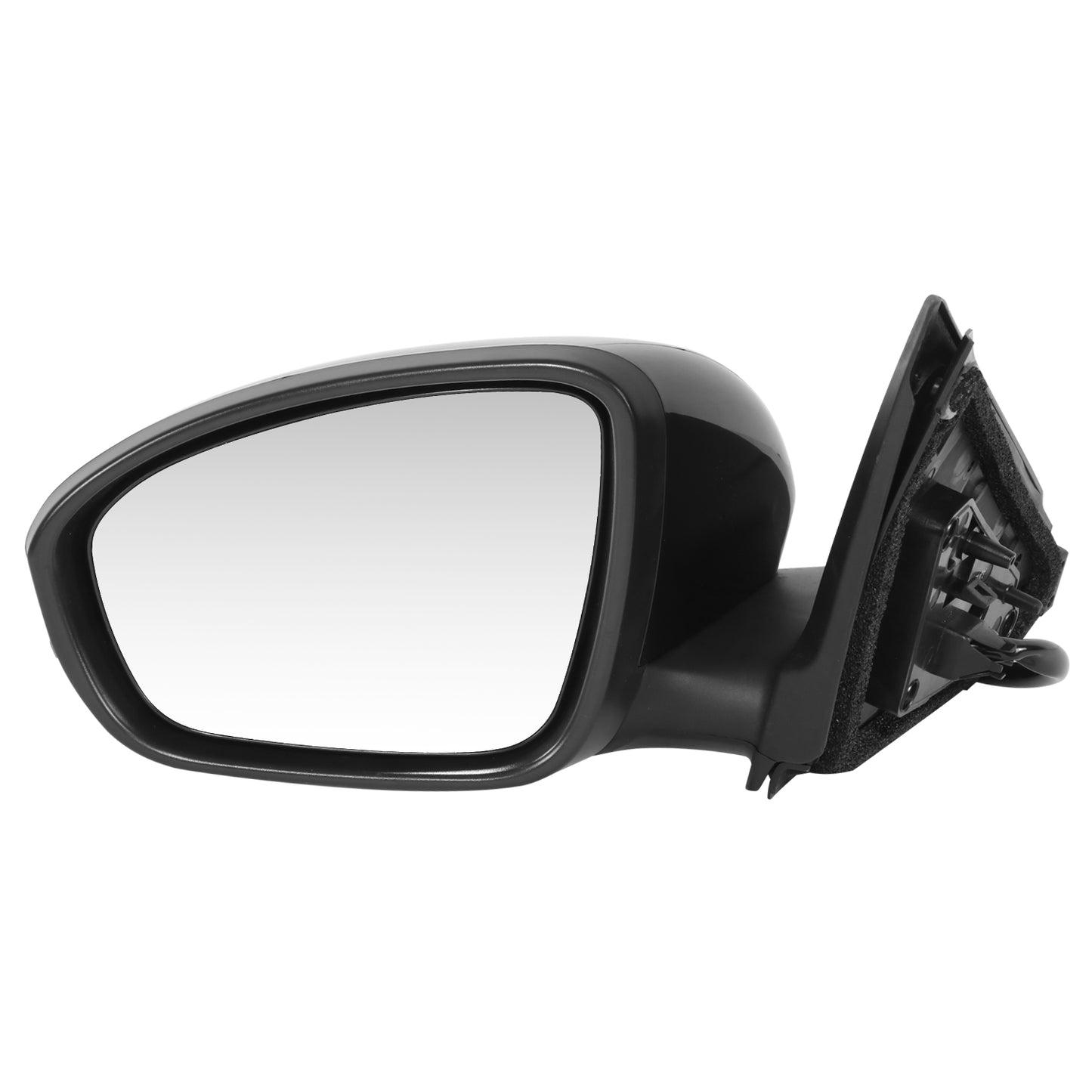 RETROVISOR MIRROR - OE STYLE - NISSAN SENTRA 20-21 - WITH POWER WITH HEATED WITH SIGNAL - DRIVER SIDE - PAINT TO MATCH - BLACK