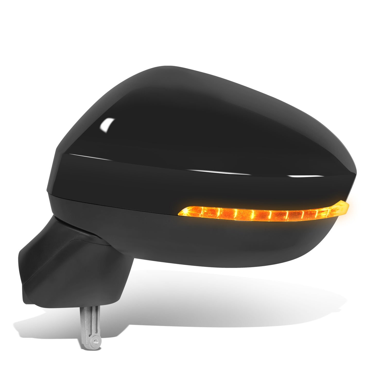 RETROVISOR MIRROR - OE STYLE - NISSAN ROGUE 21-24 - WITH POWER WITH BLIND SPOT WITH BLIND SPOT WITH HEATED - DRIVER SIDE - PAINT TO MATCH - BLACK