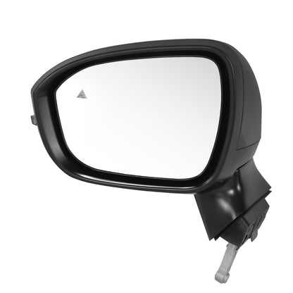 RETROVISOR MIRROR - OE STYLE - NISSAN ROGUE 21-24 - WITH POWER WITH BLIND SPOT WITH BLIND SPOT WITH HEATED - DRIVER SIDE - PAINT TO MATCH - BLACK