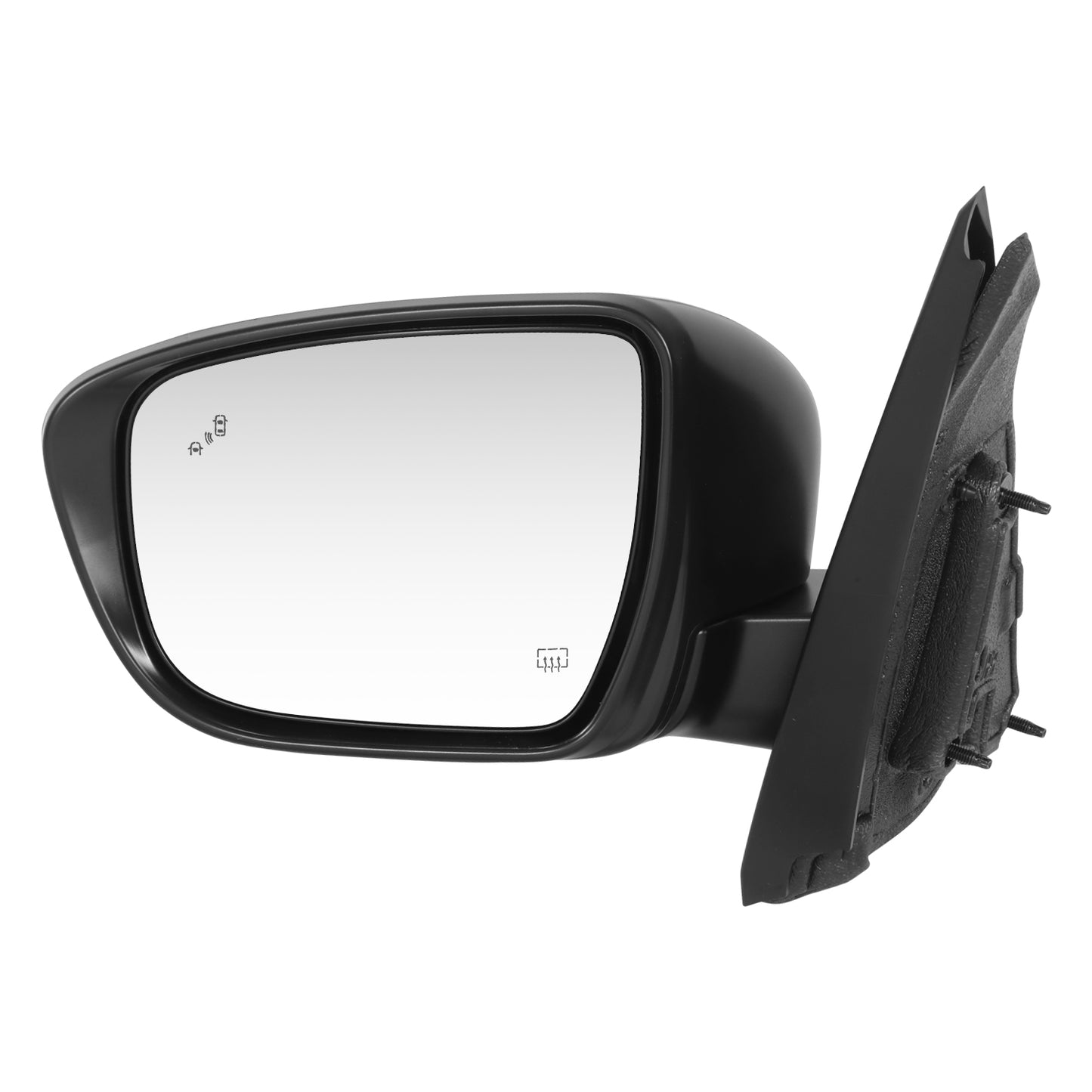 RETROVISOR MIRROR - OE STYLE - NISSAN FRONTIER 2022-2024 - WITH POWER WITH HEATED WITH BLIND SPOT - DRIVER LEFT SIDE - BLACK