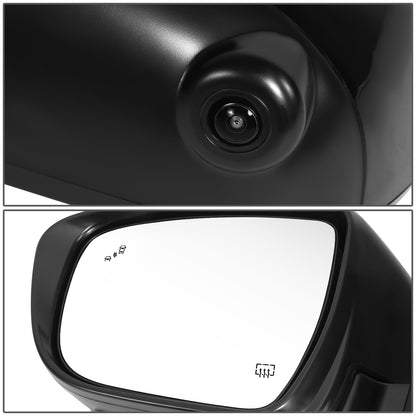 RETROVISOR MIRROR - OE STYLE - NISSAN FRONTIER 22-24 - WITH POWER WITH HEATED WITH BLIND SPOT WITH CAMERA - DRIVER SIDE - PAINT TO MATCH - BLACK