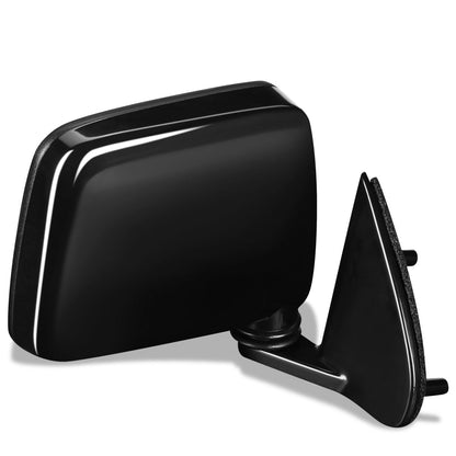 RETROVISOR MIRROR - OEM - 86-94 NISSAN D21 PICKUP / 95-97 NISSAN PICKUP / 87-95 NISSAN PATHFINDER - MANUAL - PAINTABLE - BLACK - RIGHT