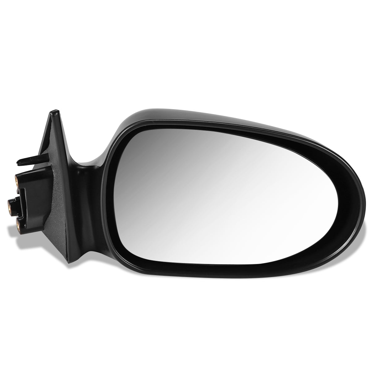 RETROVISOR MIRROR - OEM - 95-98 NISSAN 200SX / 95-99 NISSAN SENTRA - MANUAL - PAINTABLE - BLACK - RIGHT