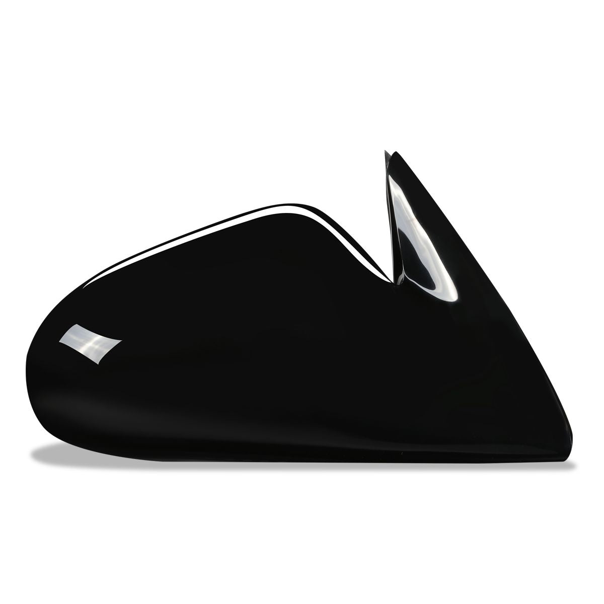 RETROVISOR MIRROR - OEM - 98-99 NISSAN ALTIMA - POWERED - PAINTABLE - BLACK - RIGHT