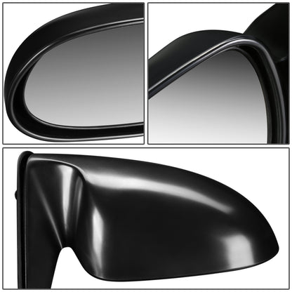 RETROVISOR MIRROR - OEM - 00-06 NISSAN SENTRA - POWERED - HEATED - PAINTABLE - BLACK - RIGHT