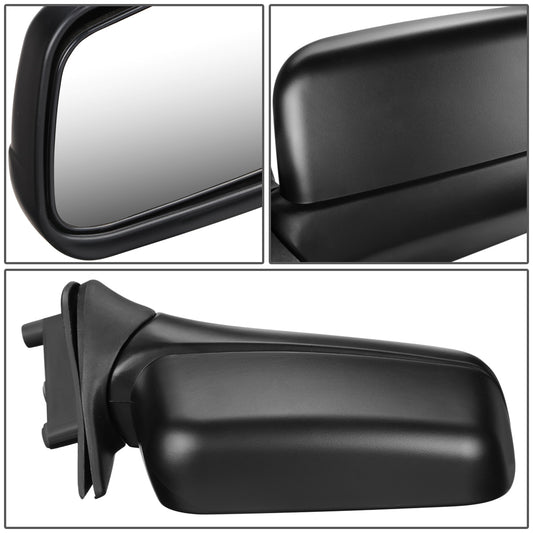 RETROVISOR MIRROR - OEM - 98-00 NISSAN FRONTIER - MANUAL - FOLDING - BLACK - RIGHT
