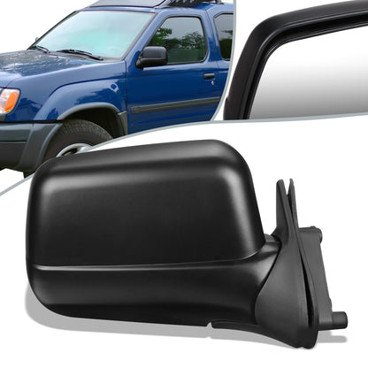 RETROVISOR MIRROR - OEM - 98-00 NISSAN FRONTIER - MANUAL - FOLDING - BLACK - RIGHT