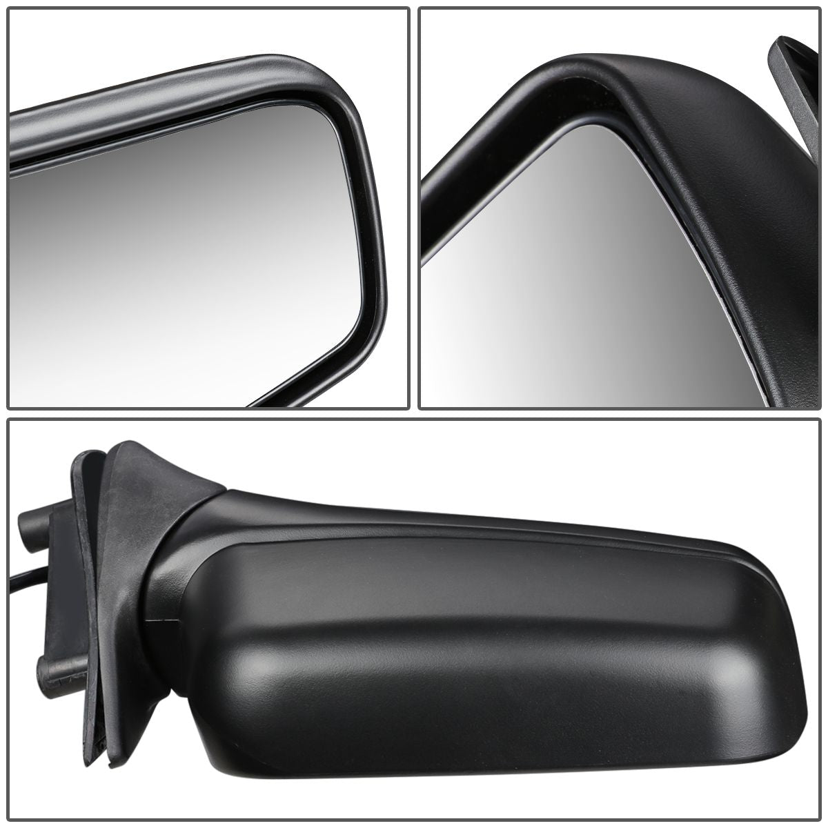 RETROVISOR MIRROR - OEM - 98-04 NISSAN FRONTIER / 00-04 NISSAN XTERRA - POWERED - TEXTURED - BLACK - RIGHT